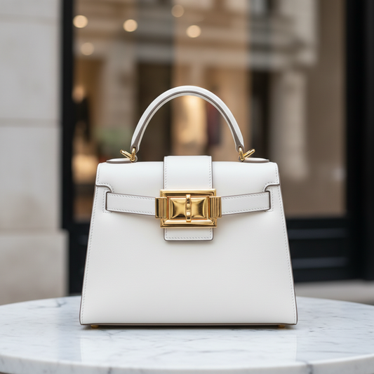Platinum Luxury Designer Handbag